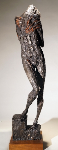 Captive. Unique cast bronze. H. 29 inches.